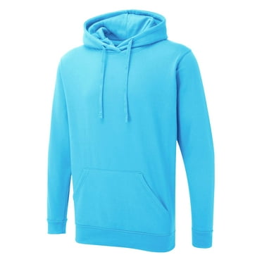 Uneek - Unisex The UX Hoodie - Reactive Dyed - Sky - Size 2XL