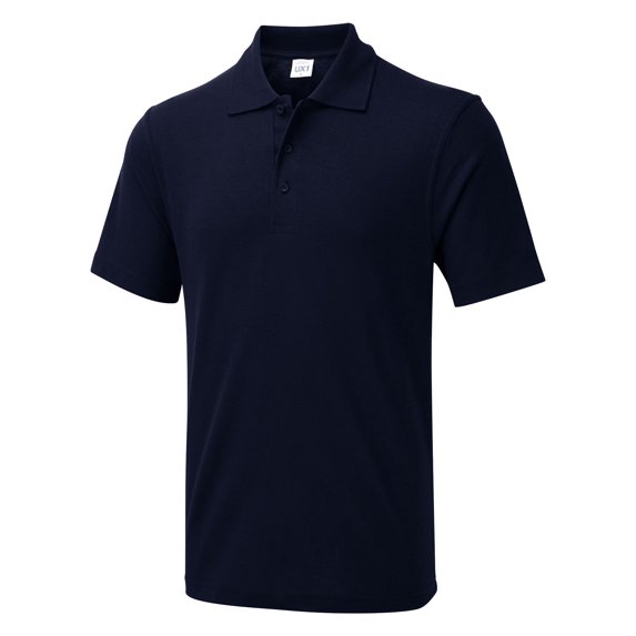 Uneek - Unisex The UX Polo - 50% Polyester 50% Cotton - Navy - Size M