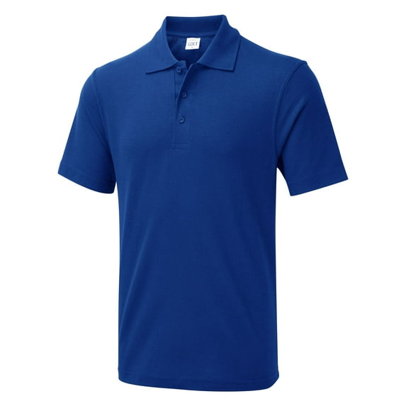 Uneek - Unisex The UX Polo - 50% Polyester 50% Cotton - Royal - Size 3XL