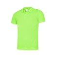 thumbnail image 1 of Uneek - Unisex Ultra Cool Poloshirt - 100% Polyester Textured Breathable Fabric with Wic - Electric Green - Size XL, 1 of 1