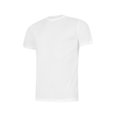 thumbnail image 1 of Uneek - Unisex Ultra Cool T Shirt - 100% Polyester Textured Breathable Fabric with Wic - White - Size S, 1 of 1