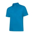 thumbnail image 1 of Uneek - Unisex Ultra Cotton Poloshirt - 100% Ring Spun Combed Cotton - Sapphire - Size L, 1 of 1