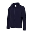 thumbnail image 1 of Uneek - Women's/Ladies Classic Full Zip Fleece Jacket - Half Moon Yoke - Navy - Size XL, 1 of 4