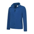 thumbnail image 1 of Uneek - Women's/Ladies Classic Full Zip Fleece Jacket - Half Moon Yoke - Royal - Size XL, 1 of 1