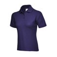 thumbnail image 1 of Uneek - Women's/Ladies Classic Poloshirt - 50% Polyester 50% Cotton - Purple - Size XL, 1 of 1