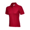 thumbnail image 1 of Uneek - Women's/Ladies Classic Poloshirt - 50% Polyester 50% Cotton - Red - Size 2XL, 1 of 1