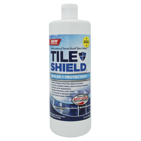 Unelko Tile Shield Durable Long Lasting Pool Chemicals, 32 oz