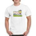 thumbnail image 1 of Uneven Fight T-Shirt Men -Wilfred Hildonen Designs, Male 3X-Large, 1 of 4