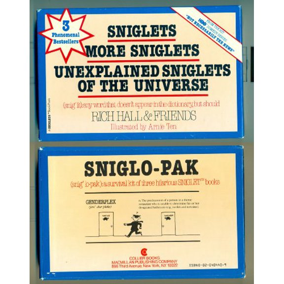 Pre-Owned Unexplained Sniglets of the Universe (Paperback) 002040400X 9780020404002