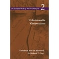 thumbnail image 1 of Pre-Owned Unfashionable Observations: Volume 2 (Paperback) 0804734038 9780804734035, 1 of 1