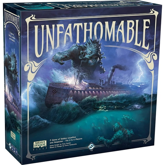 Unfathomable Strategy Board Game for 3 to 6 Players, Ages 14+ by Fantasy Flight Games