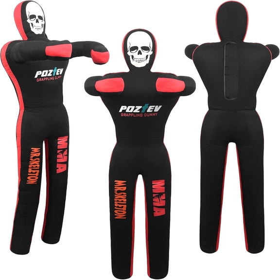 Unfilled 6Ft Adult Grappling Dummy for MMA, Jiu Jitsu, and Mar Wrestling
