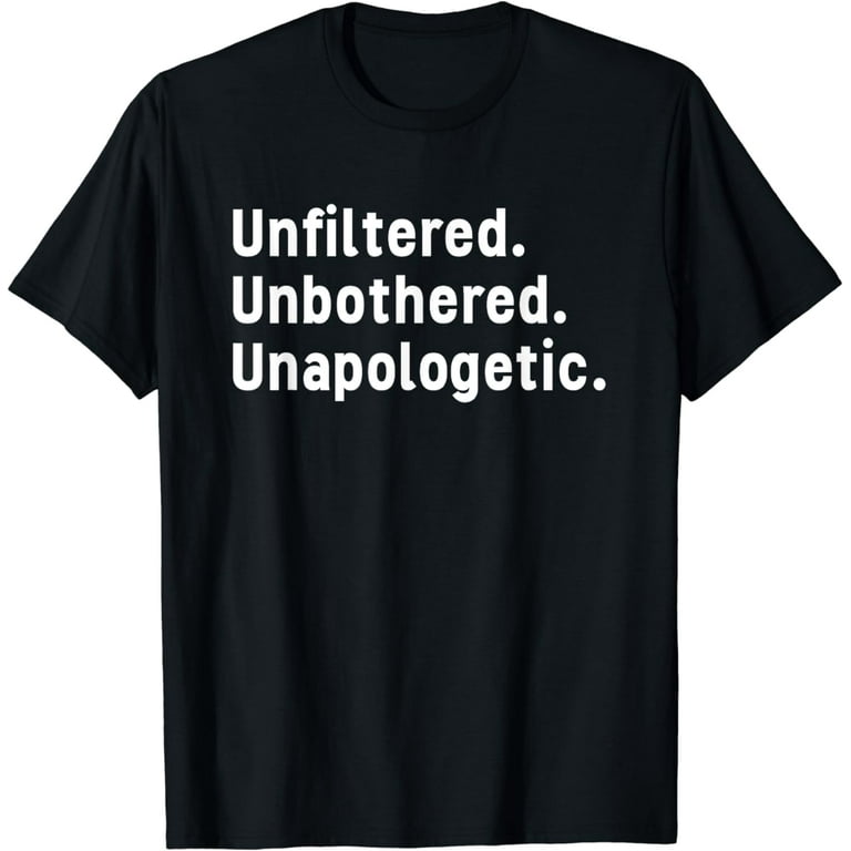 Unfiltered Graphic Tees with Attitude