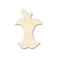 thumbnail image 1 of Unfinished Apple Core Shape | DIY Craft Cutout | up to 46" DIY 10" / 1/8", 1 of 3