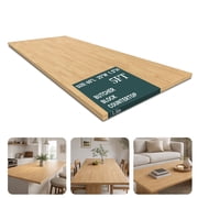 Unfinished Birch Butcher Block Countertop Solid Wood Table Top for DIY Kitchen, Island, Desk, Washer Dryer & Workbench, 1.5 Thick, 25 Width