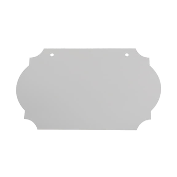 Acrylic Hanging Sign Hanging Decorative Sign Unfinished Blank Sign for Party