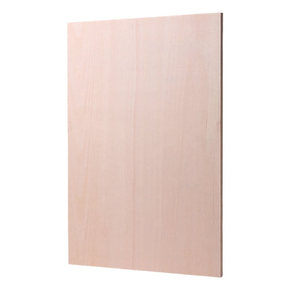 Unfinished Board Plywood Sheets Rectangular Cutout Sheet for Engraving Burning Painting Art Craft Project