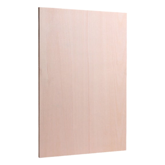 Unfinished Board Plywood Sheets Rectangular Cutout Sheet for Engraving Burning Painting Art Craft Project