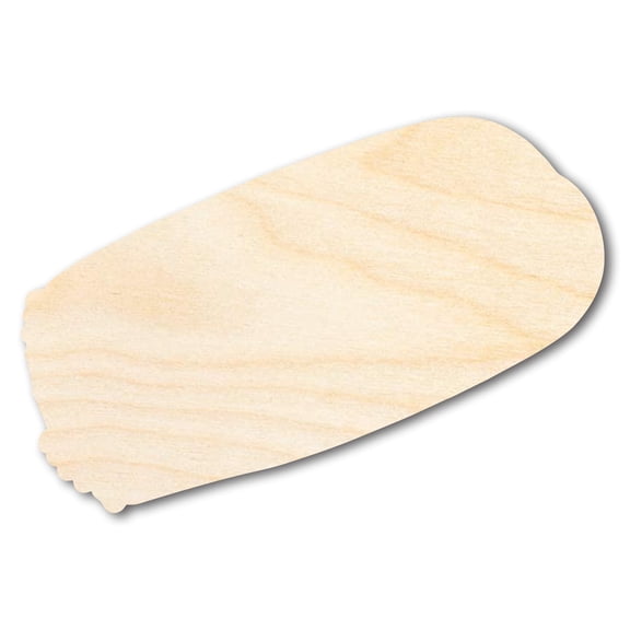 Unfinished Burrito Shape | DIY Craft Cutout 6" / 1/4"