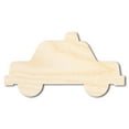 thumbnail image 1 of Unfinished Cartoon Police Car Shape | DIY Craft Cutout 8" / 1/8", 1 of 3