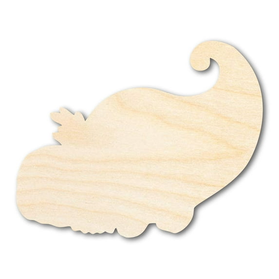 Unfinished Cornucopia Harvest Shape 16" / 1/2"