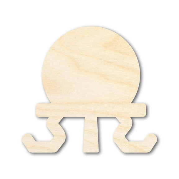 Unfinished Crystal Ball Shape | Craft Cutout | up to 46" DIY 6" / 1/4"