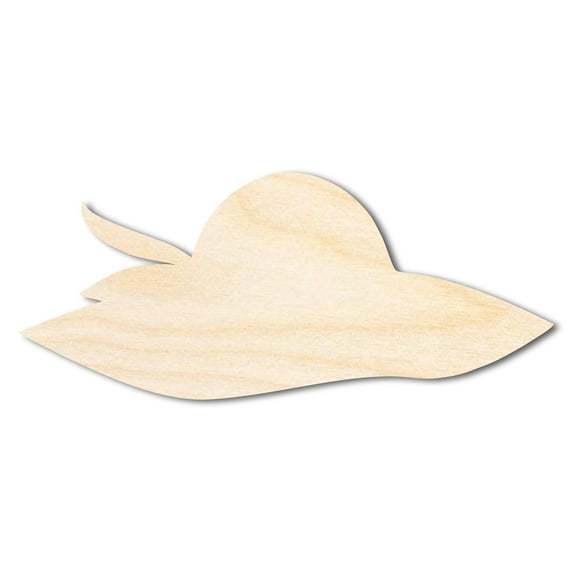 Unfinished Fascinator Hat Shape | DIY Craft Cutout 24" / 1/8"