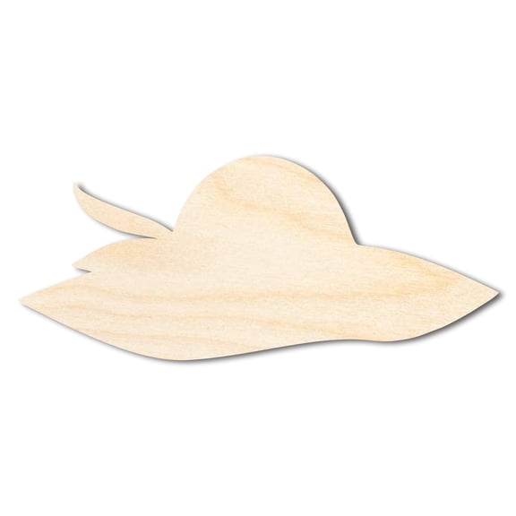 Unfinished Fascinator Hat Shape 4" / 1/4"