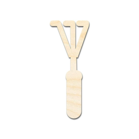 Unfinished Garden Rake Shape | DIY Craft Cutout | up to 46" DIY 3" / 1/4"