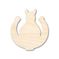 thumbnail image 1 of Unfinished Horseshoe Horse Shape | DIY Craft Cutout | up to 46" DIY 36" / 1/2", 1 of 3