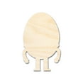thumbnail image 1 of Unfinished Humpty Dumpty Wood Cutout Shape | DIY Craft Cutout | up to 46" DIY 3" / 1/8", 1 of 3
