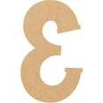 thumbnail image 1 of Unfinished MDF 2'' Tall Lemon Spark Letters DIY E, Paintable Craft, 1 of 3