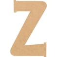 thumbnail image 1 of Unfinished MDF 3'' Tall Lemon Spark Letters DIY Z, Paintable Craft, 1 of 3