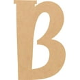 thumbnail image 1 of Unfinished MDF 5'' Tall Lemon Spark Letters DIY B, Paintable Craft, 1 of 3