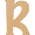 thumbnail image 1 of Unfinished MDF 6'' Tall Lemon Spark Letters DIY R, Paintable Craft, 1 of 3