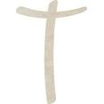 thumbnail image 1 of Unfinished MDF Letter T, Paintable 2'' Tall Small Wood Letter Love Is In The Air, 1 of 5