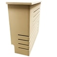 thumbnail image 1 of Unfinished MDF Radiator Cover Heating Cabinet - Custom Made - 26 Inches Tall x 24 Inches Wide x 7 Inches Depth - MD4, 1 of 4
