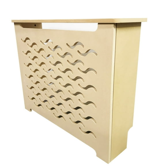 Unfinished MDF Radiator Covers - Custom Made - 26 Inches Tall x 24 Inches Wide x 7 Inches Depth - MD2