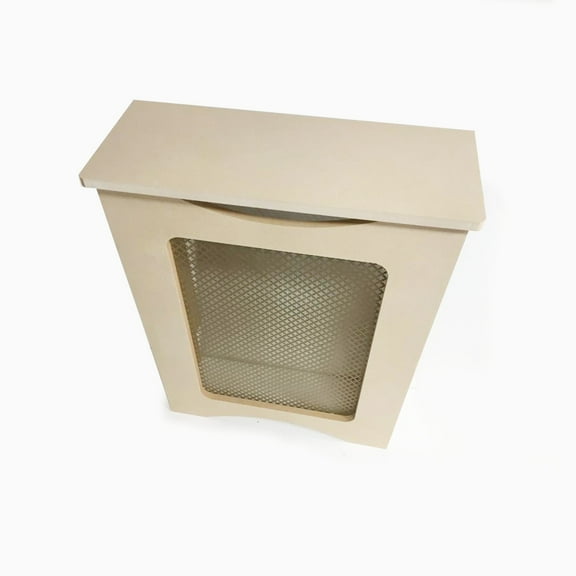Unfinished MDF Radiator Heater Cover, 22" Tall x 20" Wide x 7"Depth - Custom Made - MD20