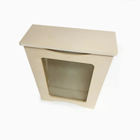 Unfinished MDF Radiator Heater Cover, 22" Tall x 20" Wide x 7"Depth - Custom Made - MD20