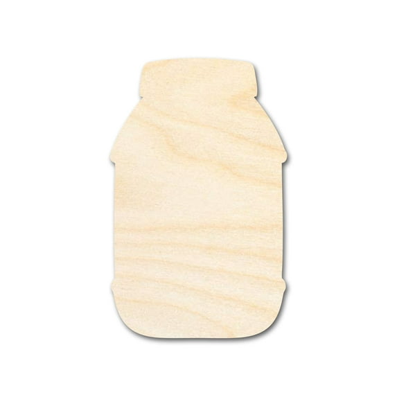 Unfinished Mayonnaise Shape | DIY Craft Cutout 10" / 1/2"