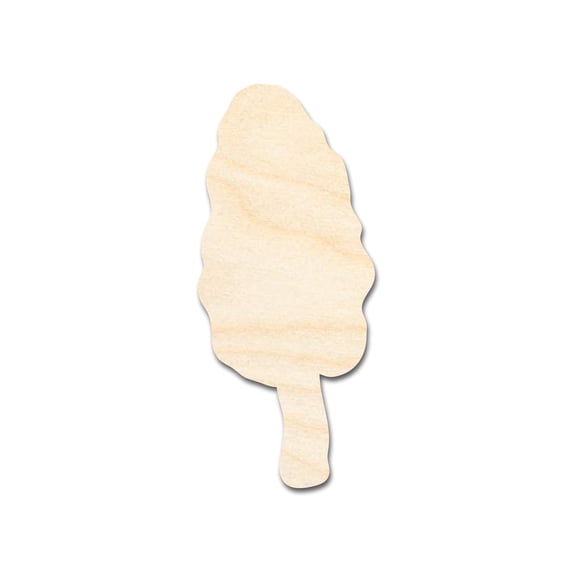 Unfinished Morel Mushroom Shape | DIY Craft Cutout 30" / 1/4"
