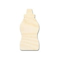 thumbnail image 1 of Unfinished Mustard Bottle Shape | DIY Craft Cutout 42" / 1/2", 1 of 3