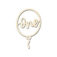 thumbnail image 1 of Unfinished One Balloon Shape 12" / 1/4", 1 of 2