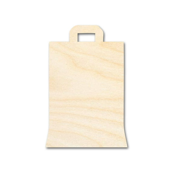 Unfinished Paper Bag Shape | DIY Craft Cutout 18" / 3/4"