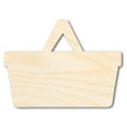thumbnail image 1 of Unfinished Picnic Basket Shape 10" / 1/2", 1 of 3