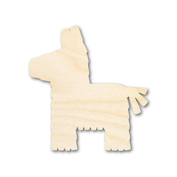Unfinished Pinata Shape 3" / 1/4"