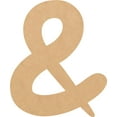 thumbnail image 1 of Unfinished Small Wood 14'' Tall Muthike Letters DIY &, Paintable Craft, 1 of 5