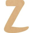thumbnail image 1 of Unfinished Small Wood 14'' Tall Muthike Letters DIY Z, Paintable Craft, 1 of 5