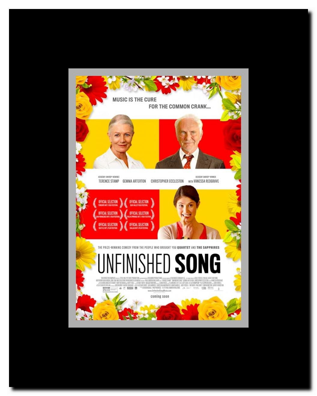 Unfinished Song Framed Movie Poster